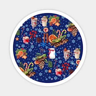 Christmas pattern 7 Magnet